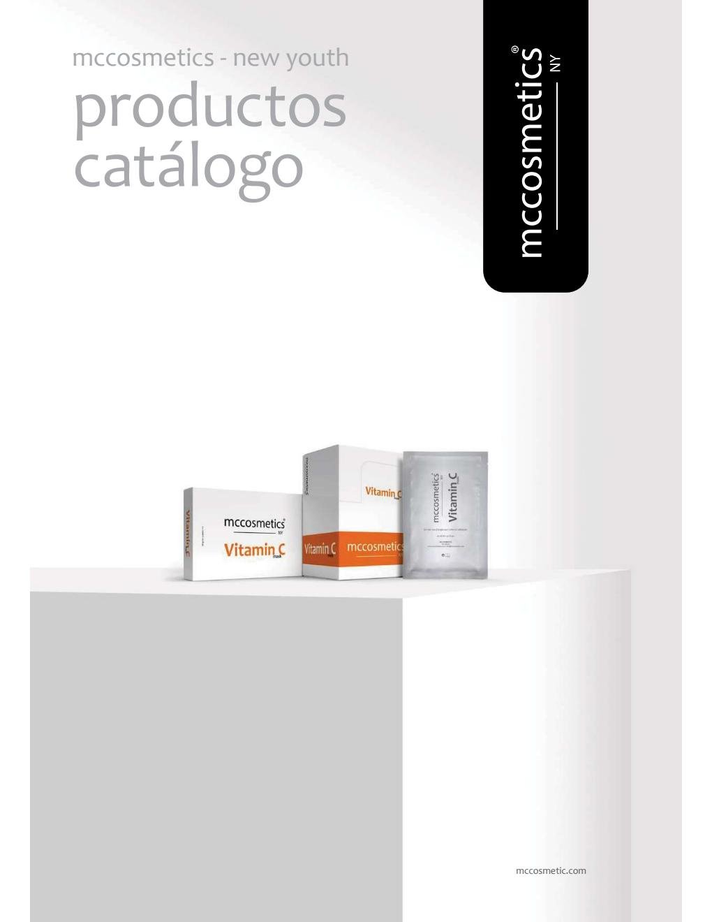 Portada Catálogo mCosmetics